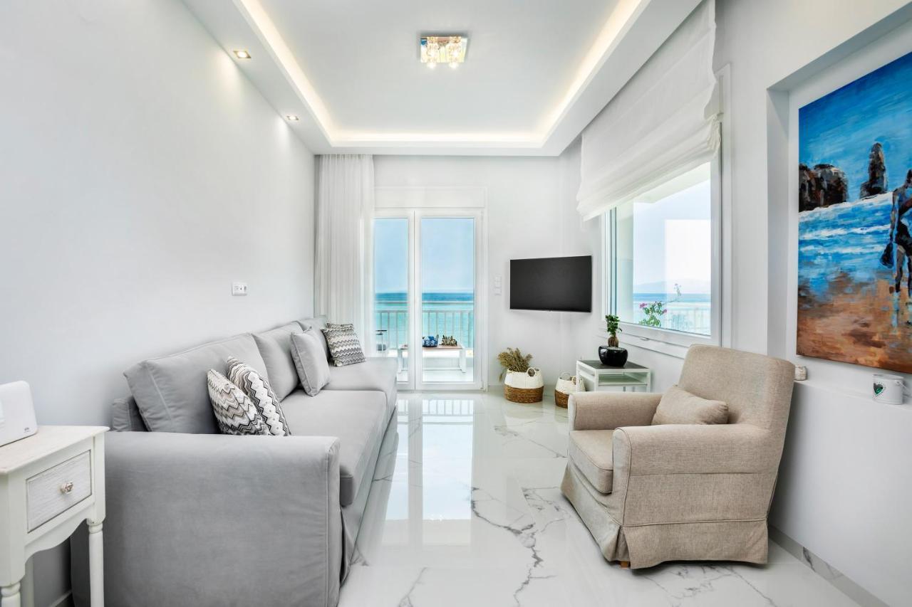 Beach Front Casa Elena Hanioti Eksteriør bilde