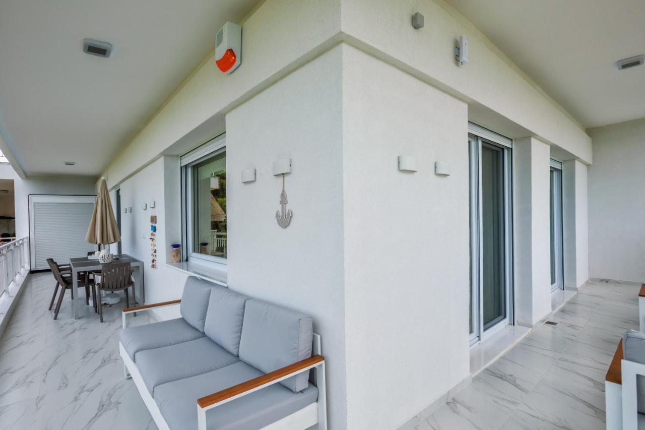 Beach Front Casa Elena Hanioti Eksteriør bilde